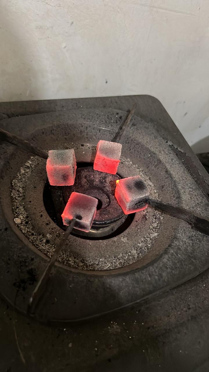 Mixer and blending area